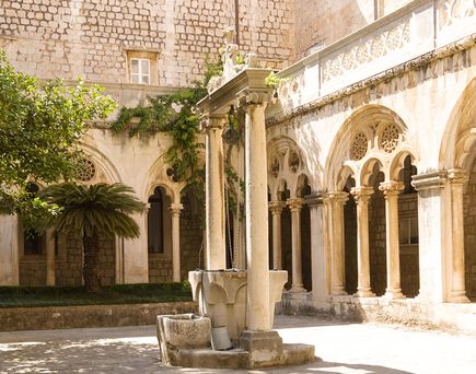 Dubrovnik Kroatien Städtereise Urlaub Dominikanerkloster