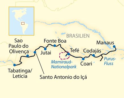  Karte_1.000 Meilen auf dem Amazonas_