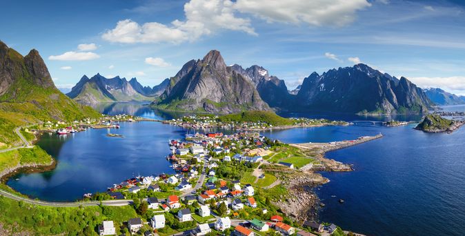 Das Dorf Reine auf den Lofoten