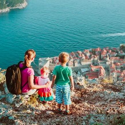 Wohnmobiltour Kroaten Familie bei Dubrovnik