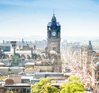 Edinburgh Urlaub Städtereise