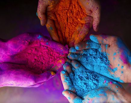 Holi-Pulver