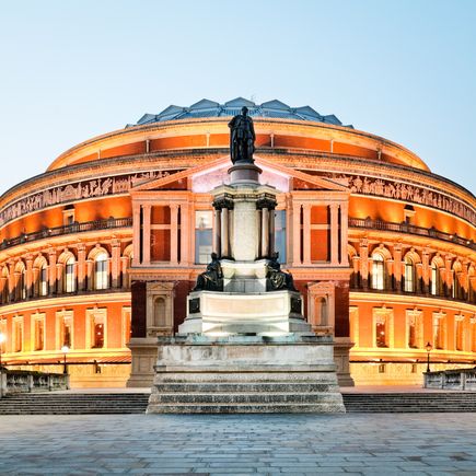 Die berühmte Konzerthalle Royal Albert Hall