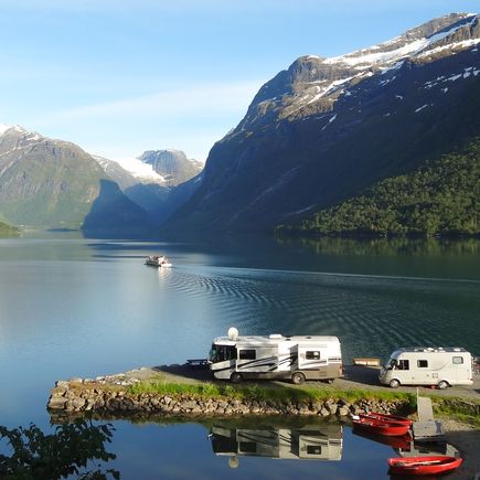 Campingplatz Fjord