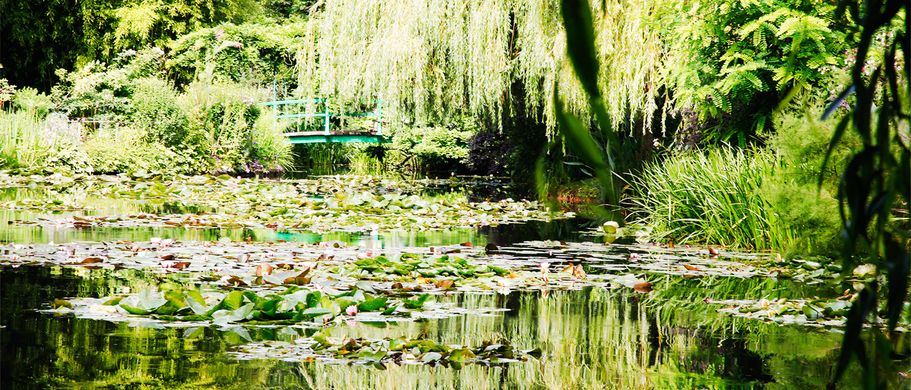 Wunderschöner Garten von Claude Monet in Giverny
