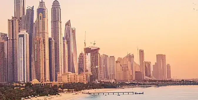 Skyline von Dubai