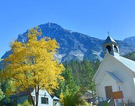 Nationalparks Kanada Kirche in Yoho Nationalpark