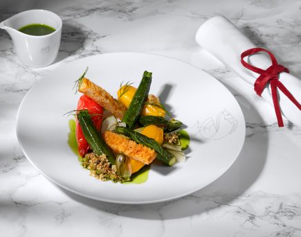D. Crenn La Première Dish from USA