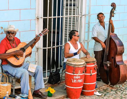 Straßenmusiker in Havanna