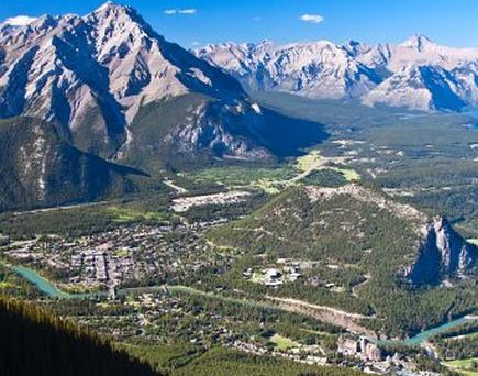 Rocky Mountaineer Town of Banff