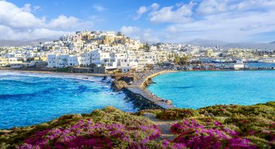 Naxos Blick auf Insel