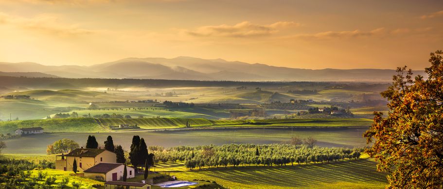 Camping Italien Urlaub Reisen Haus in der Toskana