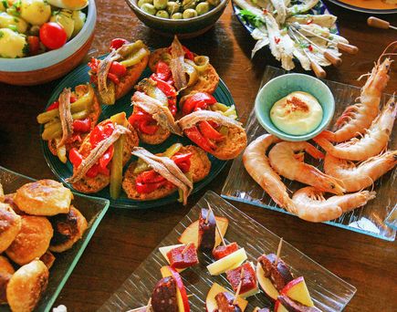 Andalusische Tapas-Vielfalt