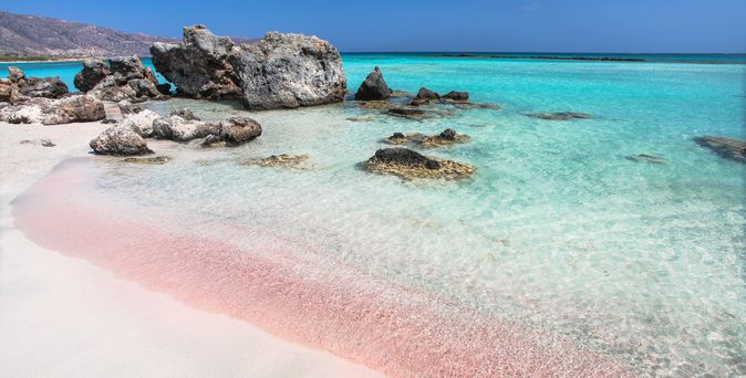 Elafonissi Strand Griechenland