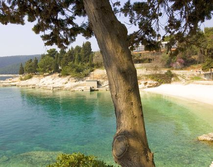 Camping Istrien Kroatien Urlaub Reisen Strand und Küste in Rabac