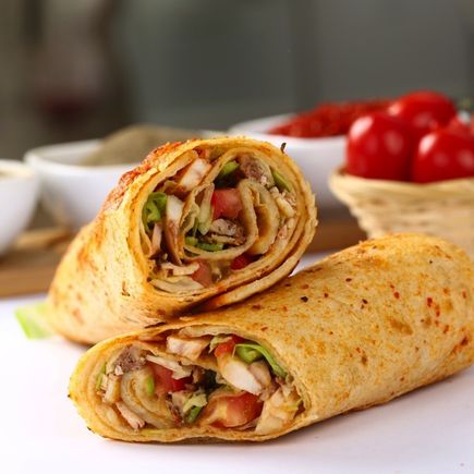 Hähnchen-Wrap