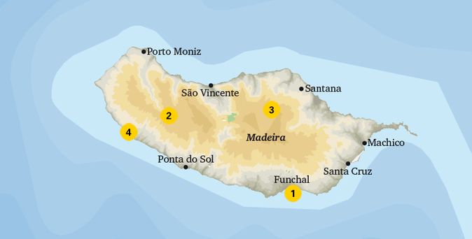 Madeira Karte