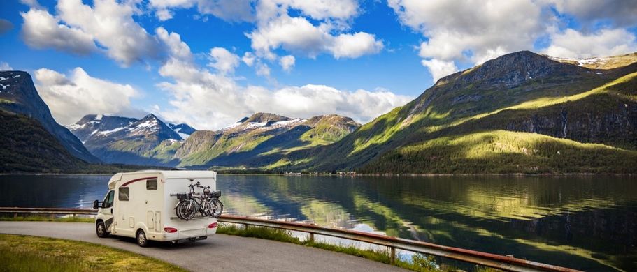 Urlaubsreise mit Wohnmobil