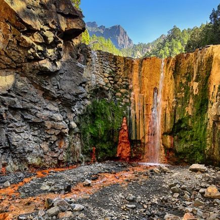 Wasserfall Cascada de Colores