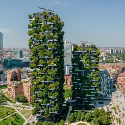 Mailand kann auch modern – hier der Komplex Bosco Verticale 