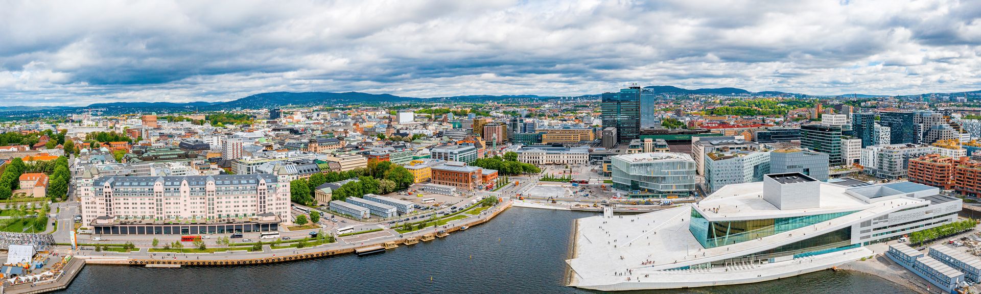 Panorama von Oslo