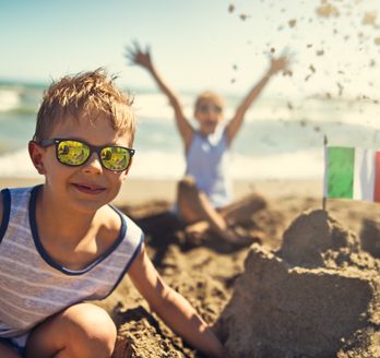 Italien Urlaub - Familienurlaub Strand Italien
