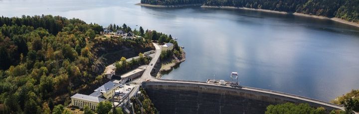 Talsperre Bleiloch Thueringen