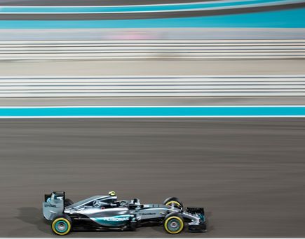Formel 1 auf dem Yas Marina Circuit
