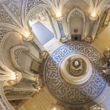 Im Inneren des Palastes von Monserrate