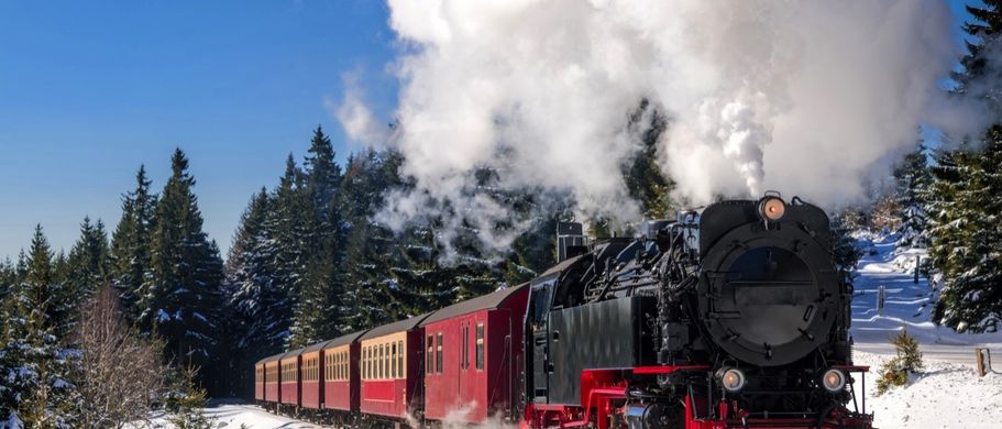 Brockenbahn im Winter
