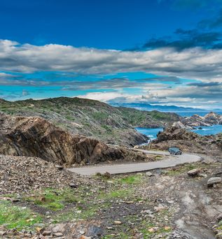 Straße zum Cap de Creus
