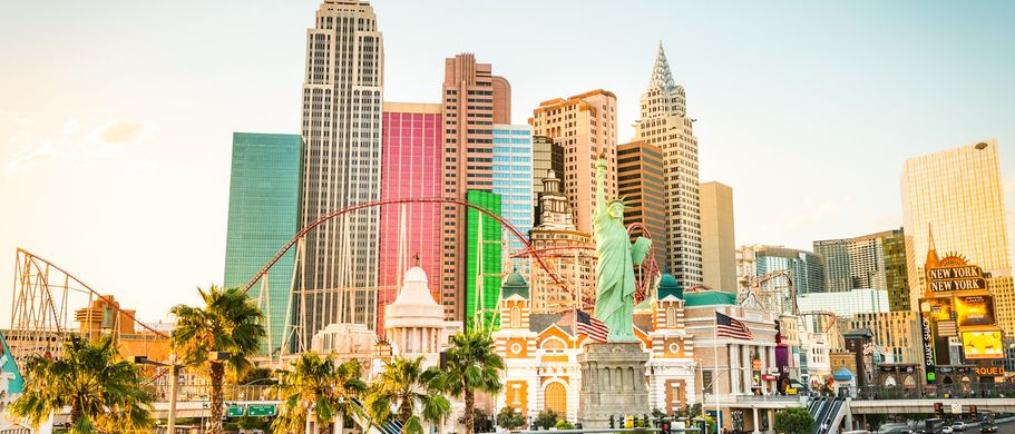 Urlaub in Las Vegas USA New York New York Hotel und Casino