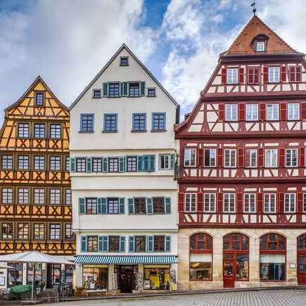 Fachwerkhäuser am Marktplatz