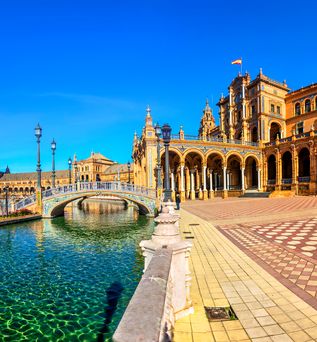 Plaza Espana in Sevilla