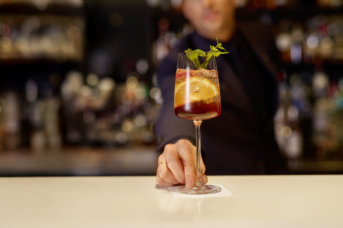 Avionic Cocktail der Lufthansa