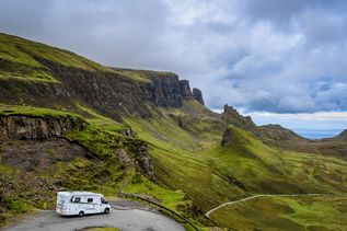 Camper in Irland