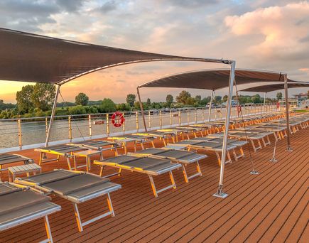 Sonnendeck Abendsonne Lady Diletta