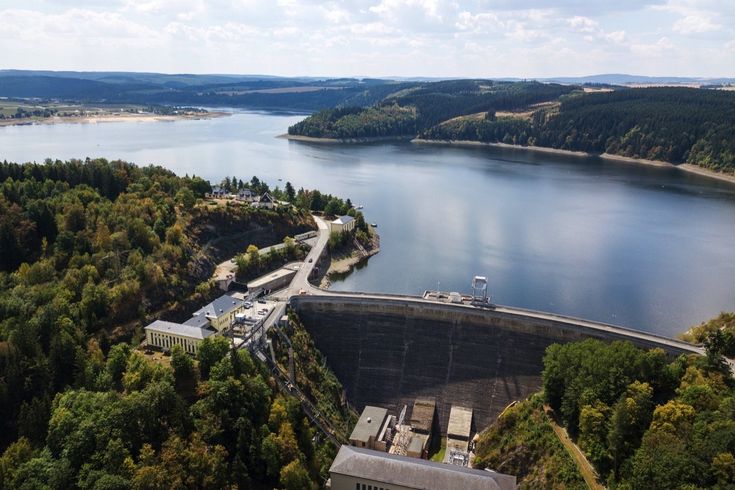 Talsperre Bleiloch Thueringen