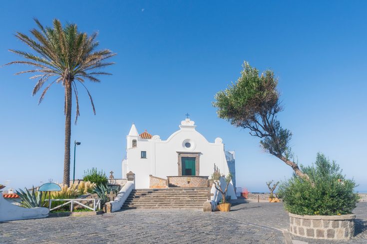 Die kleine Kirche Santa Maria del Soccorso.