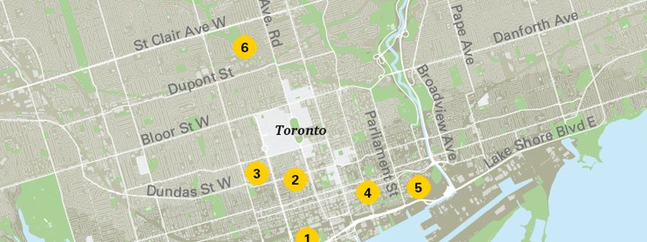 Karte Kanada Toronto