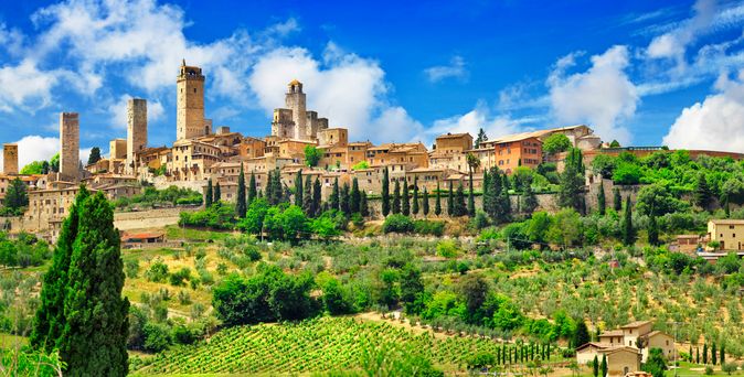 San Gimignano Toskana
