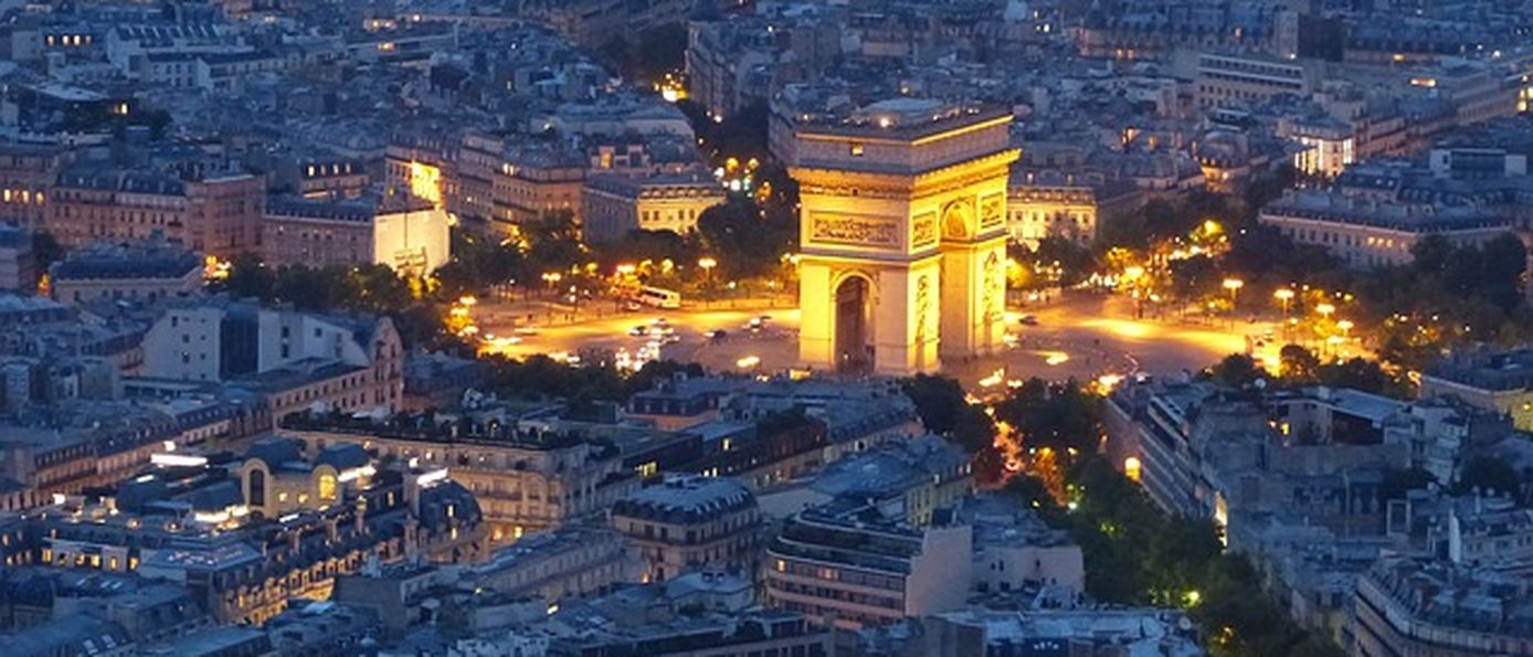  arc de triomphe, triumphbogen, paris, lichter