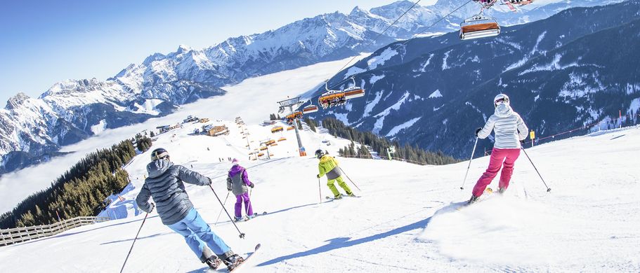 Im Salzburger Land gibt es Pisten für Anfänger und Profis