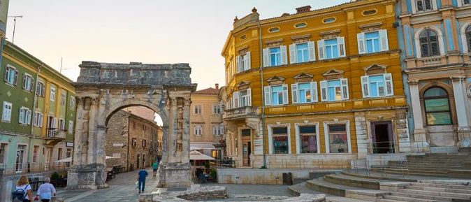 Pula Stadtplatz