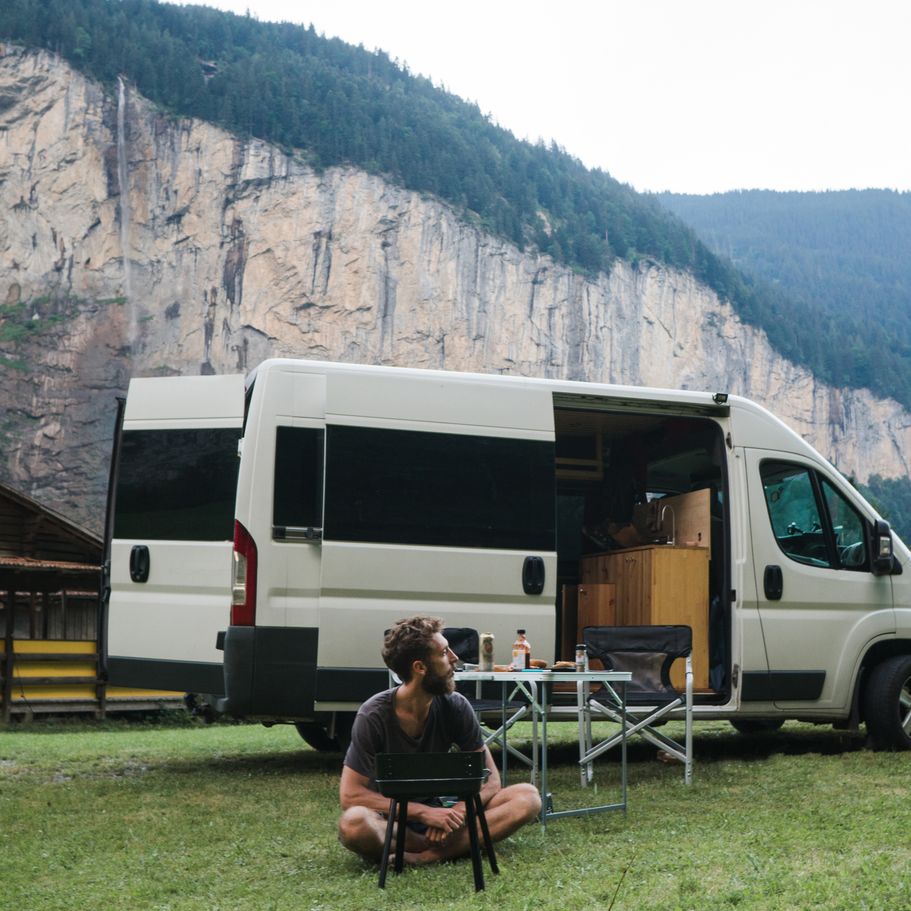 Camper Schweizer Alpen