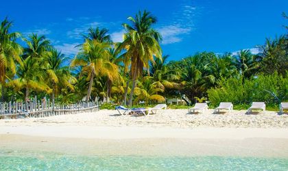 Strandabschnitt vor Isla Mujeres