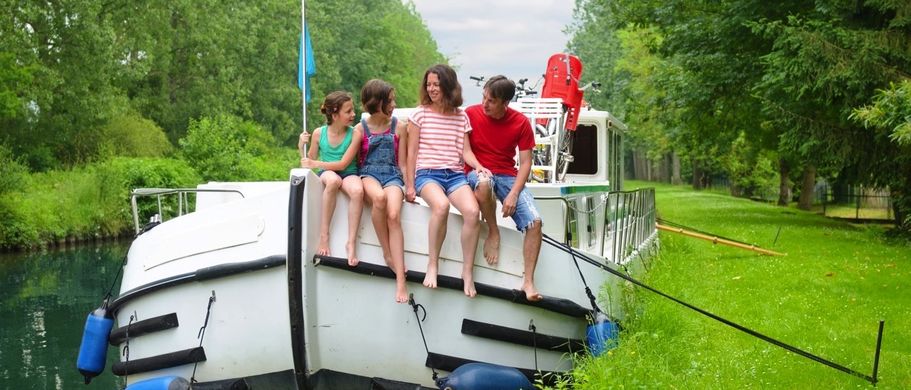 Hausboot mieten in Europa mit der Familie
