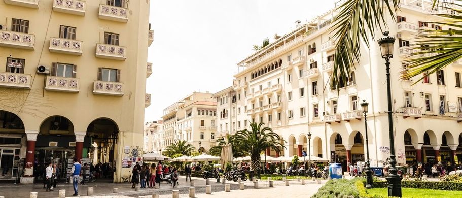 Aristoteles Platz im Zentrum von Thessaloniki