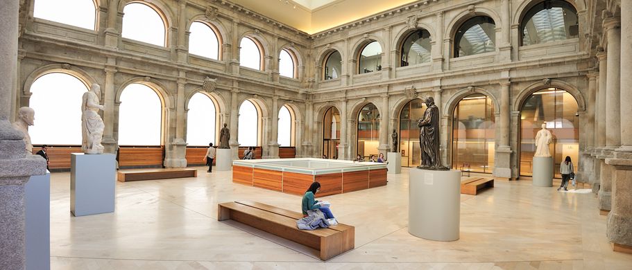 Ansicht des berühmten Museums