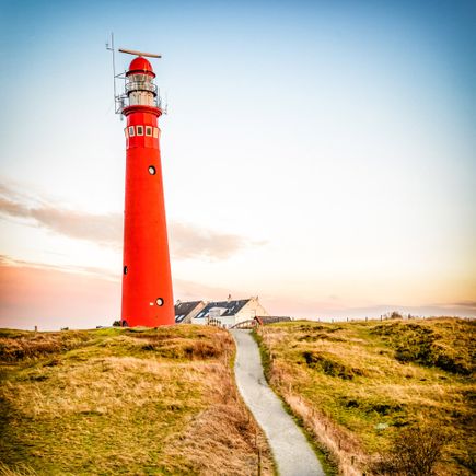 Ferienhaus Urlaub Niederlande Leuchtturm in den Dünen